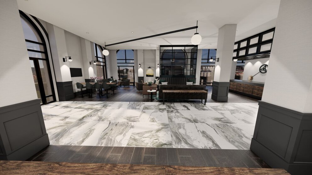 Lobby at our Alpharetta hotel