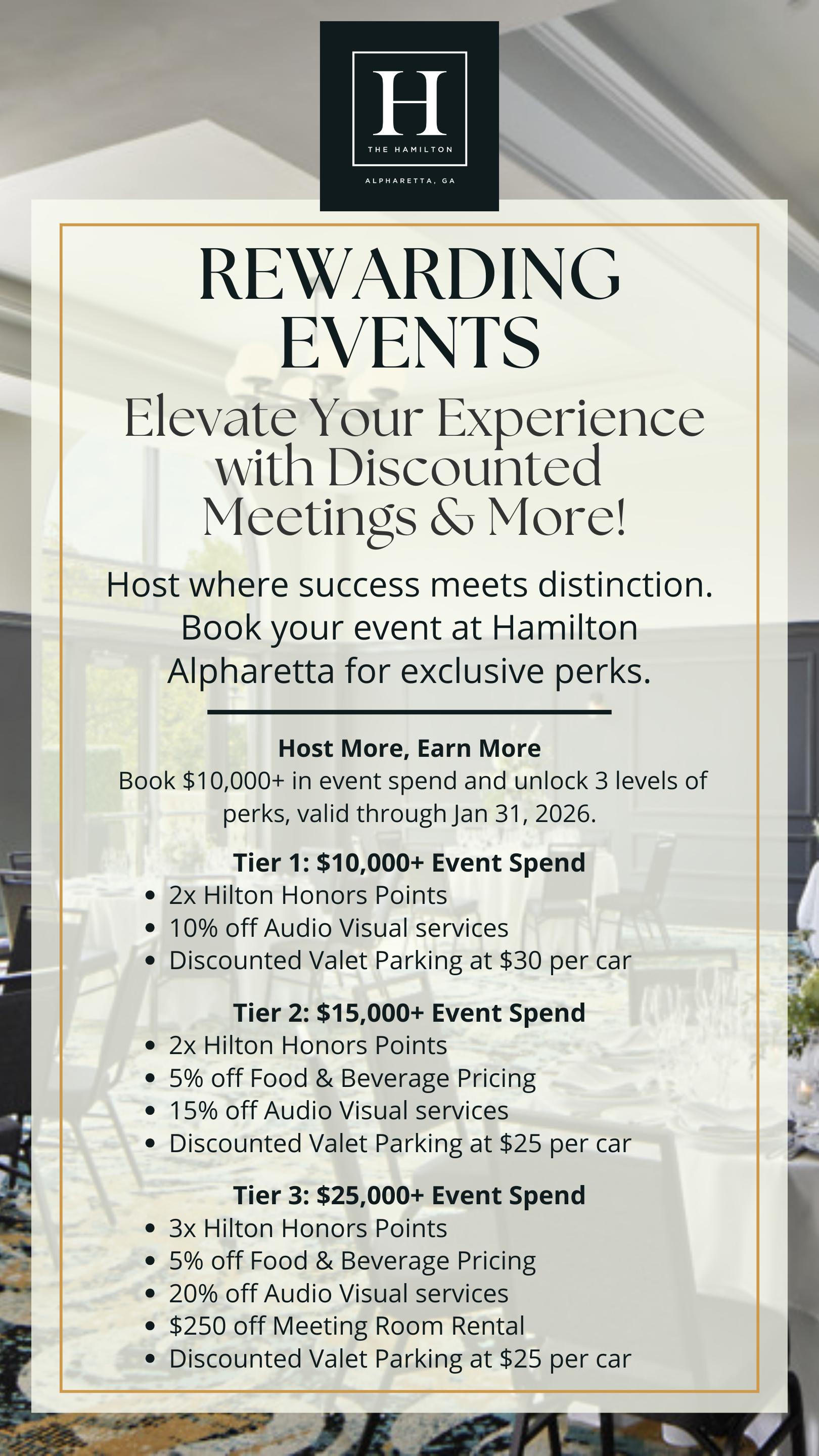 a poster for an event