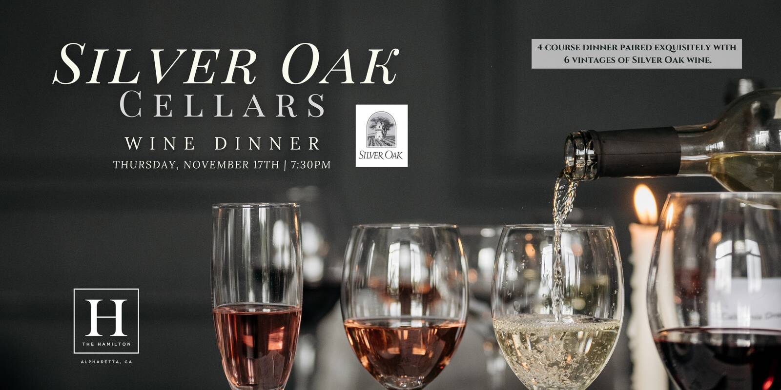 Silver Oak Wine Pairing Dinner 